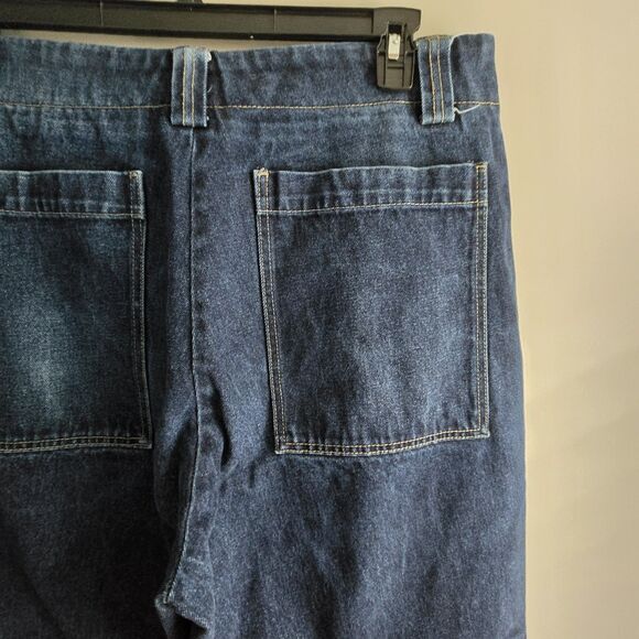 Girbaud Vintage Dark Jeans Men's Size 36 Baggy Oversized 90's Y2K Streetwear - Picture 5 of 9